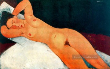  als - Akt mit Halskette 1917 Amedeo Modigliani